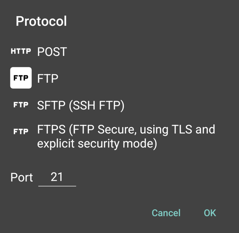 FTP protocol